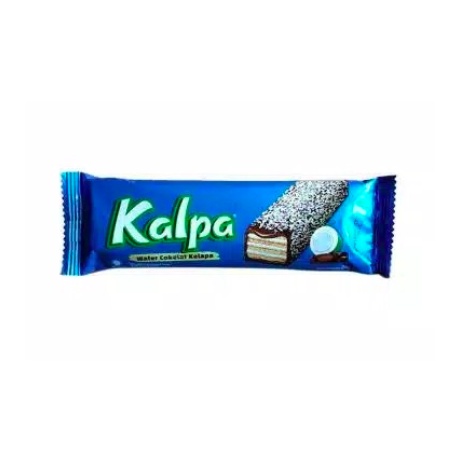 

Makanana Ringan Kalpa Wafer Cokelat Kelapa 24g