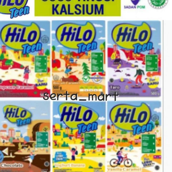 

Star 10.10 Hilo Teen Vanilla / Chocolate / Yoghurt Banana / Popcorn / Biscuit Caramel Box 250gr / 500gr - Susu Tinggi Kalsium !