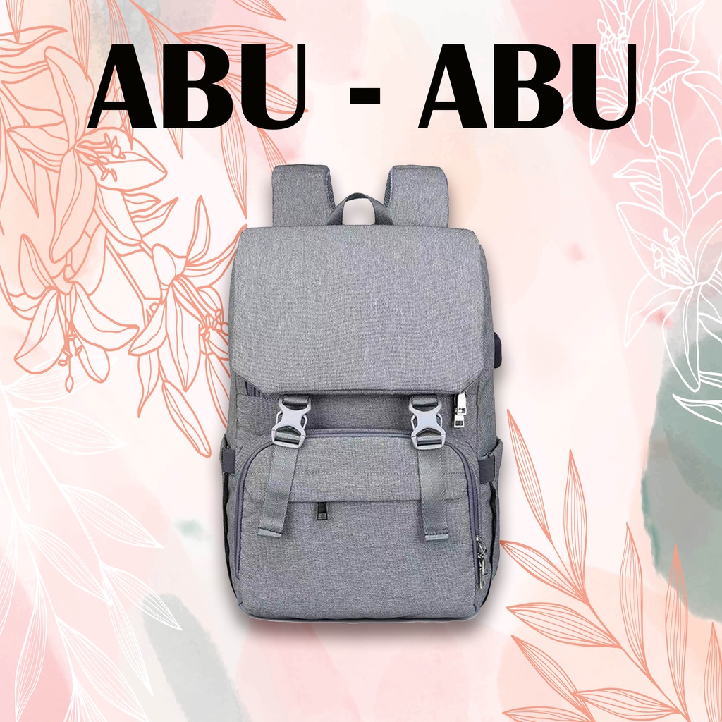 Moji- Tas Bayi Multifungsi Tempat Tidur Lipat / Diaper Bag / Tas Ransel Perlengkapan Bayi / Tas popok bayi / Tas traveling Bayi / Tas Multifungsi