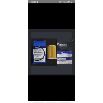 Paket  Filter untuk Captiva Non Facelift terdiri 1 buah Filter Solar dan 1 buah Filter Oli merk Mand