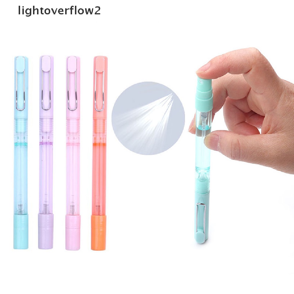 (lightoverflow2) Pen Gel Kosong Portable 10ml Bisa Diisi Ulang