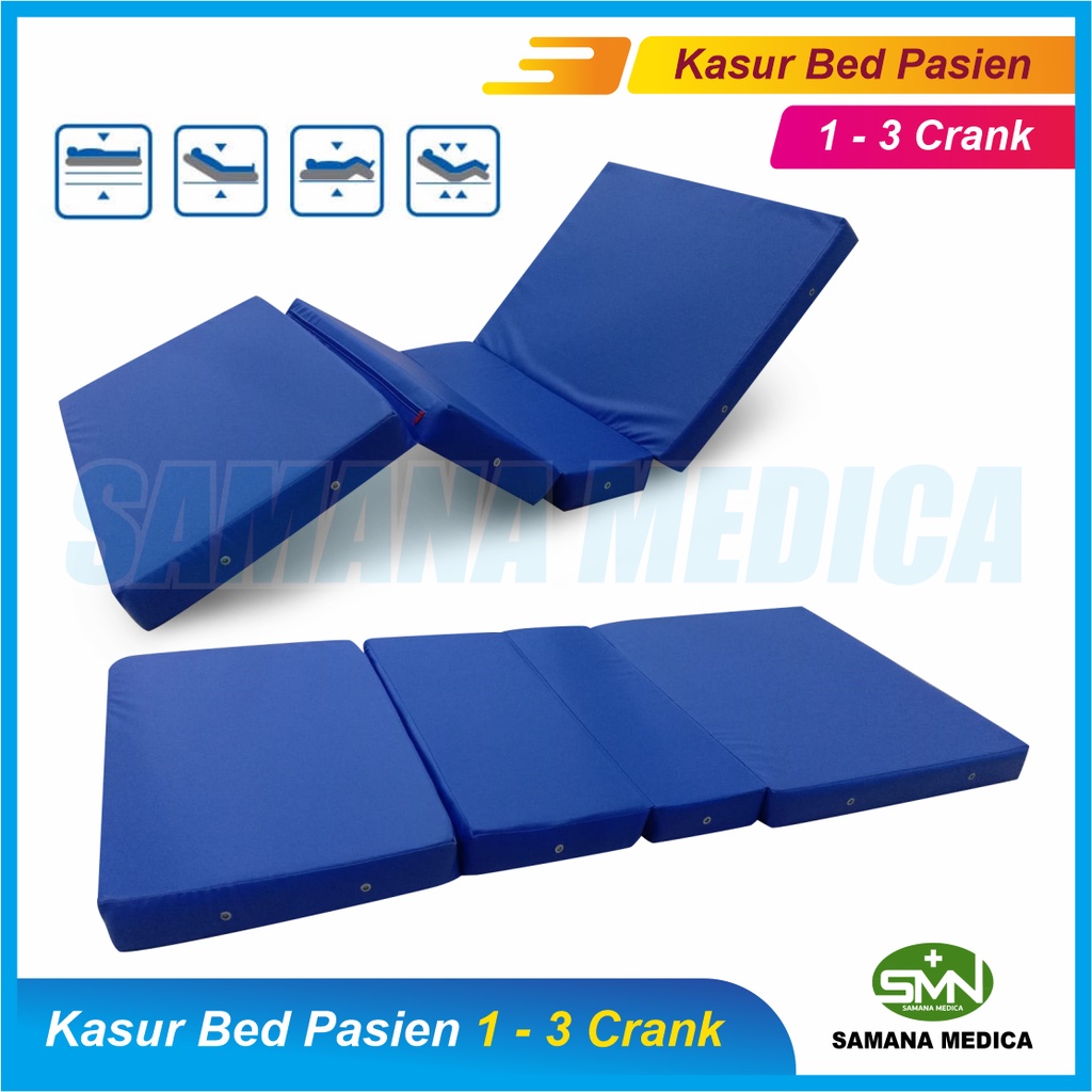 Matras Kasur Untuk Ranjang Pasien atau Matras Bed Pasien Bisa Dibuat 1 sampai 3 Crank Promo Murah