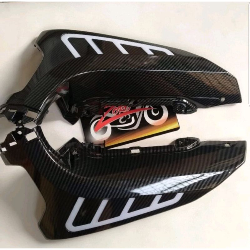 COVER TUTUP SEN DEPAN CARBON KARBON NMAX NEW 2020-2021 IMPORT