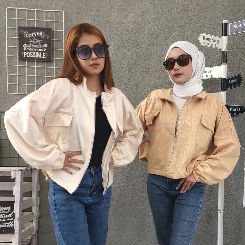 Pro.Coll - Haruka Etnik Embos - Jaket Wanita Kekinian