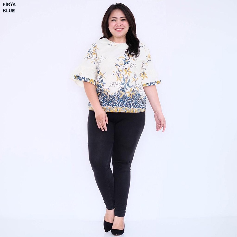 MAZE TOP JUMBO - Atasan Batik Jumbo Wanita  Blouse Wanita