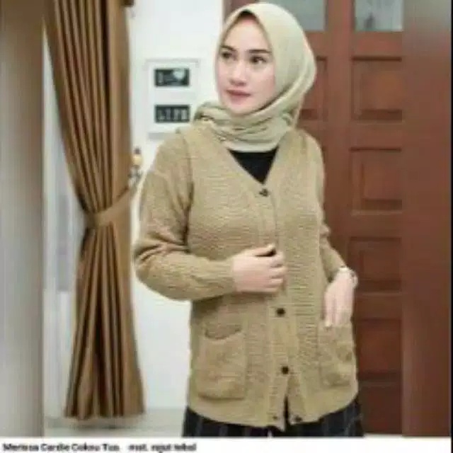 Marissa Cardi Rajut (COD) / Sweater & Cardigan / Cardi Rajut Wanita / Cardi Rajut Wanita Korean Styl
