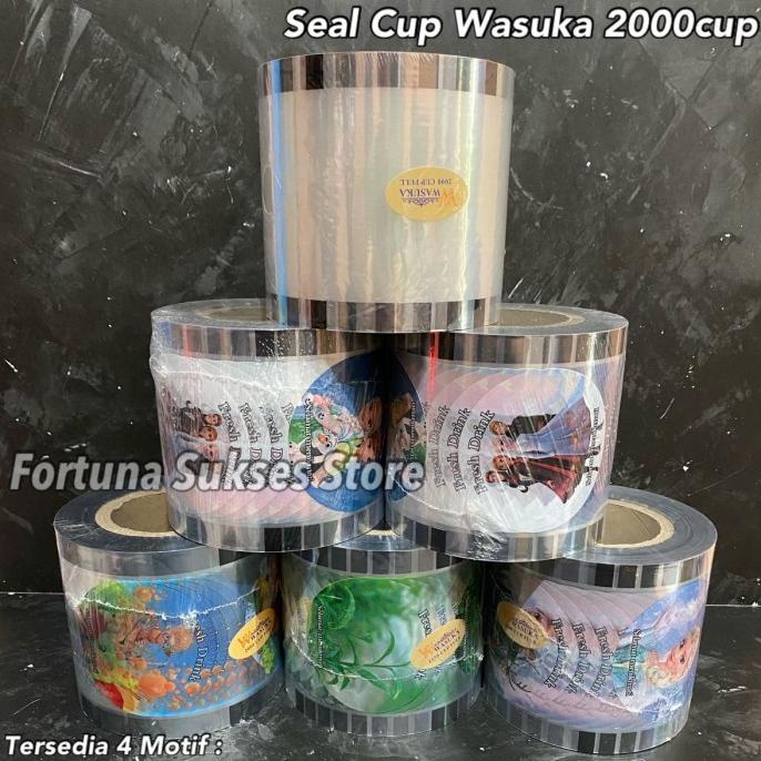 

PLASTIK LID SEALER CUP ISI 2000CUP POLOS KARTUN BUAH DAUN TEH - TUTUP