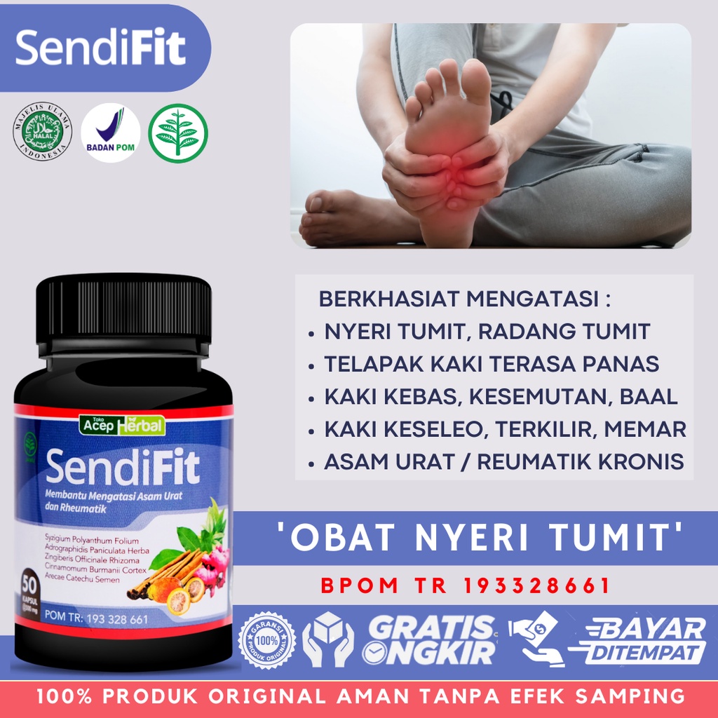 Jual Obat Nyeri Tumit Radang Tumit Sakit Telapak Kaki Baal Mati Rasa