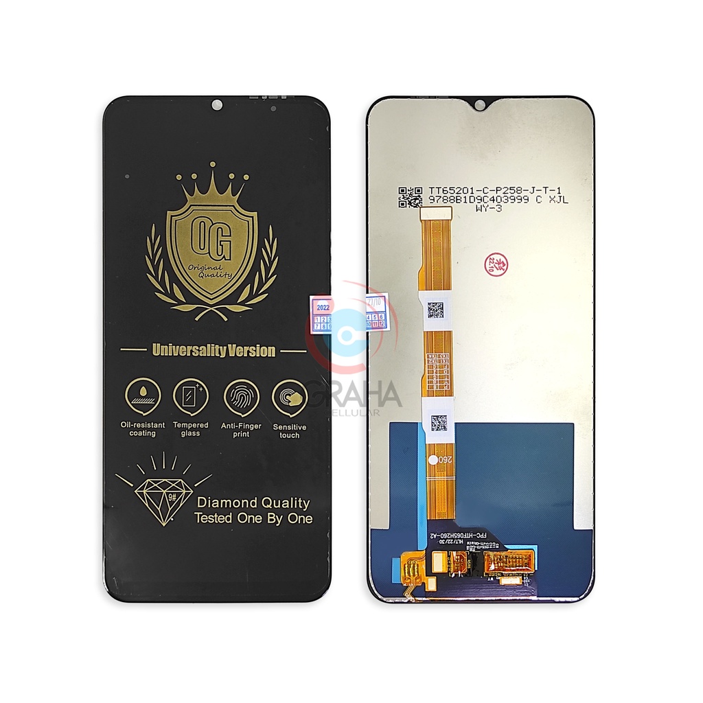 LCD VIVO Y22 2022 FULLSET TOUCHSCREEN