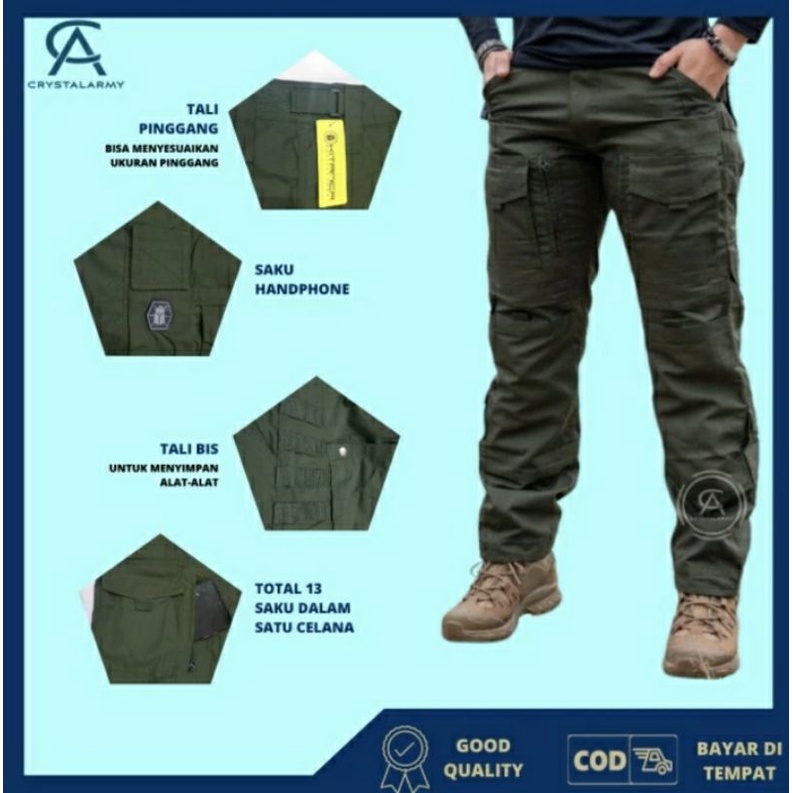 CELANA TACTICAL PDL KTNC PANJANG /CARGO TACTICAL OUTDOOR/CELANA PANJANG CM-TAC-004