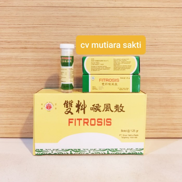 Jual FITROSIS OBAT SARIAWAN HAU FUNG SAN SAKIT TENGGOROKAN | Shopee