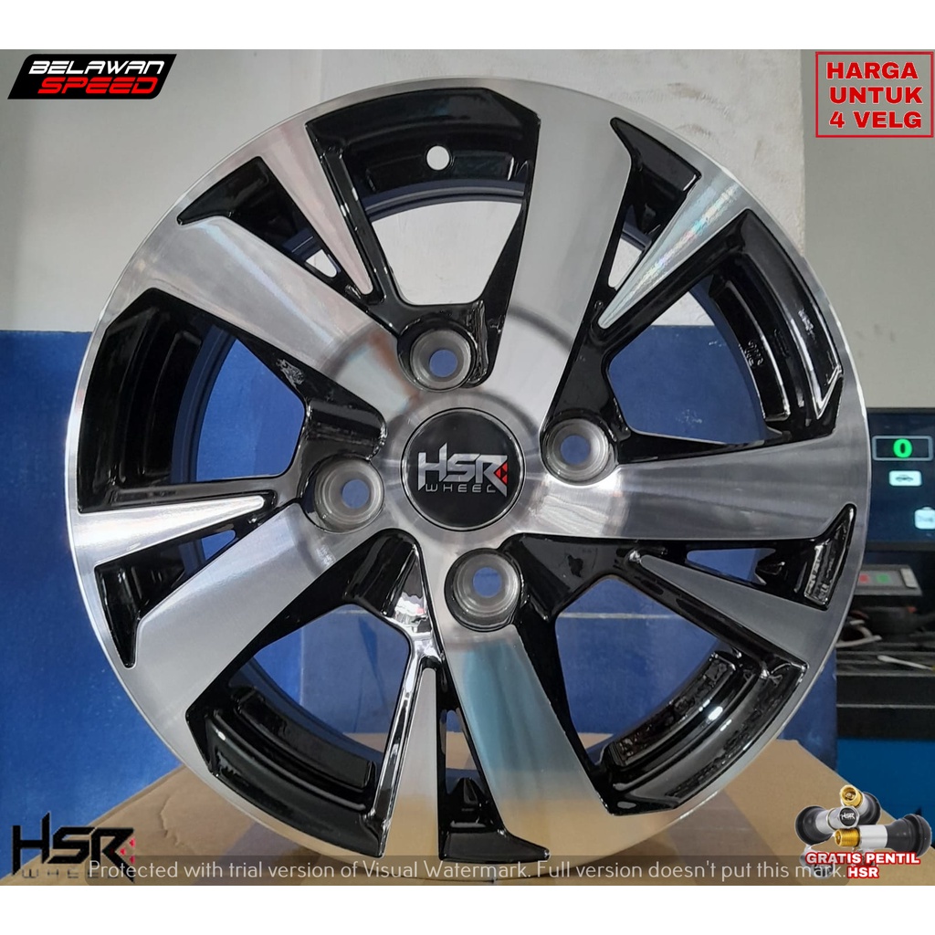 VELG MOBIL RACING RING 14 HSR MAMORE PCD 4X114,3 UNTUK XENIA AVANZA CARRY EVALIA