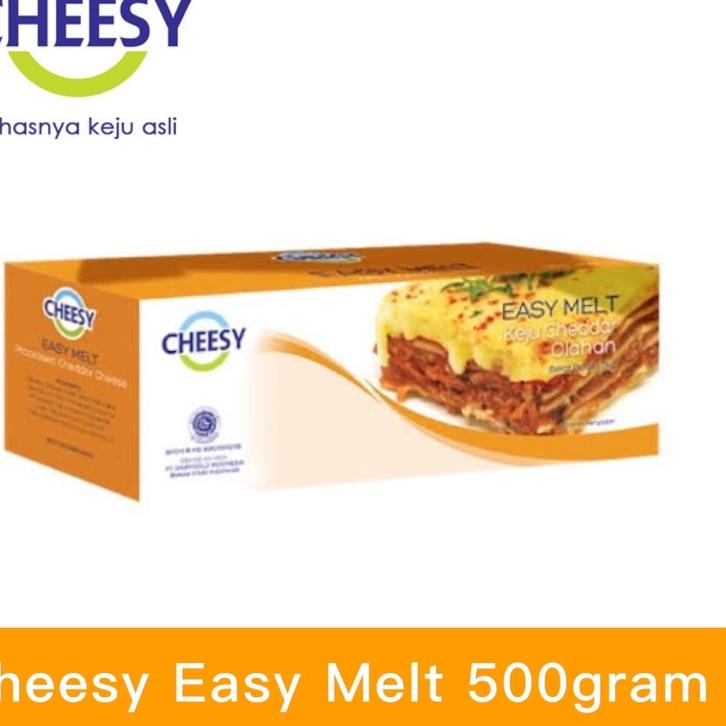 

CodeZz6Z0--Cheesy EASY MELT 500GR - Keju Mudah Leleh