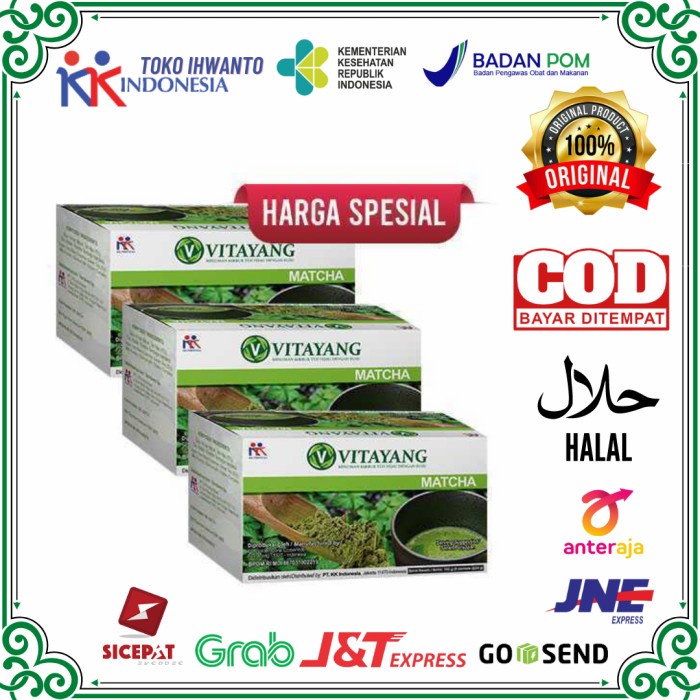 

Minuman Kesehatan Matcha Teh Hijau Original Segudang Manfaat 3 Box