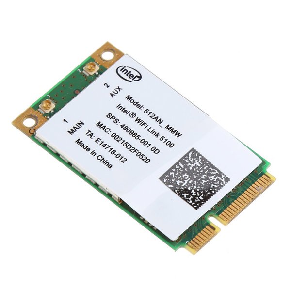 Promo Intel Dual Band WiFi Link 5100 2.4GHz - 5GHz 512AN-MMW Mini PCI-E Wireless Card BERKUALITAS