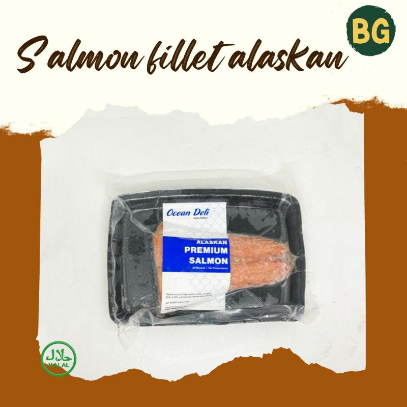 

Salmon fillet premium 250gr, salmon fillet premium beku