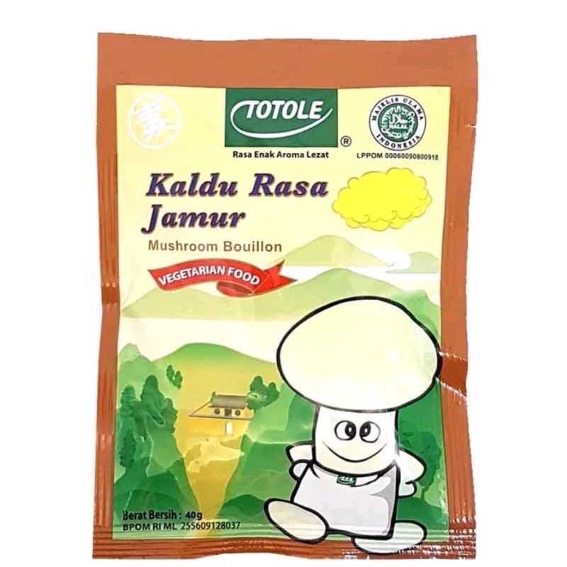 

Kaldu Jamur Totole 40 gr