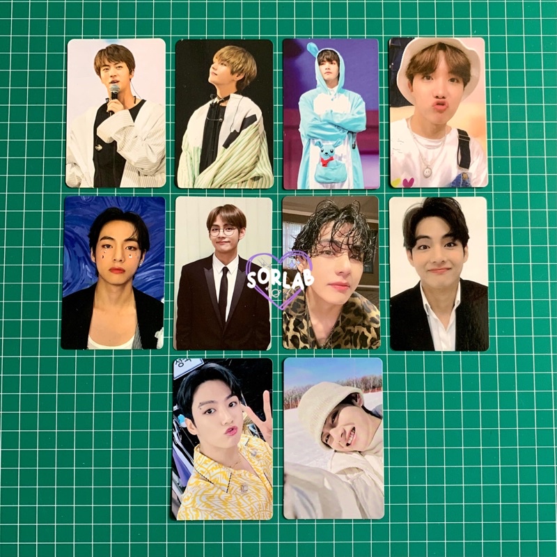 [OFFICIAL] PHOTOCARD PC BTS DVD SEOKJIN, JHOPE, JUNGKOOK,  V / KIM TAEHYUNG TAE WINGS TOUR (WT), 4TH