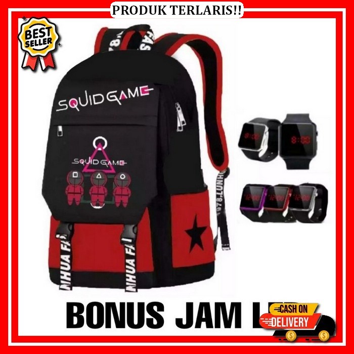 Tas Anak Murah Ransel Simple Trendy Premium Lucu Bagus Kekinian Import Tas Anak Laki - Tas Sekolah A