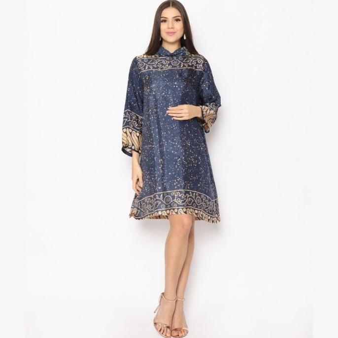 TUNIK BATIK BOLA KERAH AMANDA - RINJANIE AVON Termurah