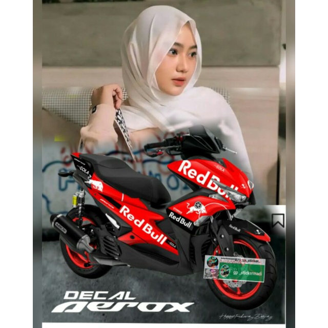 decal atiker aerox full blok2017-22bisa custom