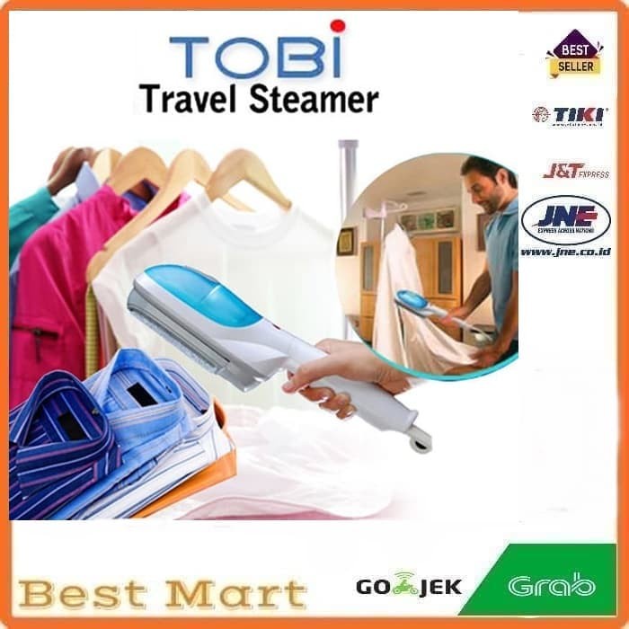 Setrika Uap Setrika Uap Steamer Tobi Laundry Travel Iron baju celana setrika tobi(K9F4) Setrika Port
