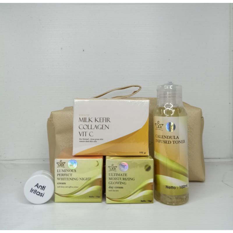 Ultimate Nourish Glowing Skin ORIGINAL (BPOM) Kulit Cerah Glowing Bebas Jerawat dan Flek Hitam'