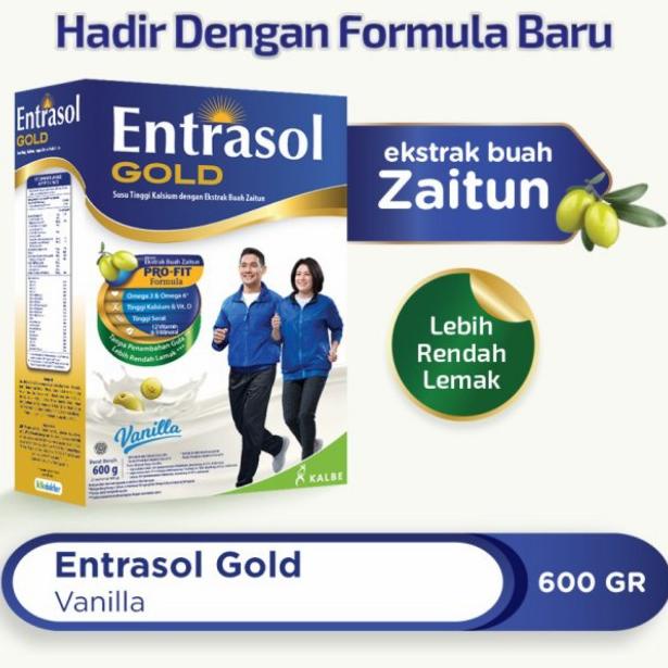 

[ COD ] Entrasol Gold Vanilla 600g / Entrasol Gold Vanila 600 gr