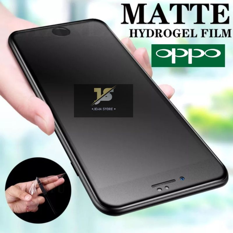 TEMPERED / ANTI GORES DEPAN / HYDROGEL MATTE DAN ANTI BLUE OPPO A17 A77 2022 RENO 8Z