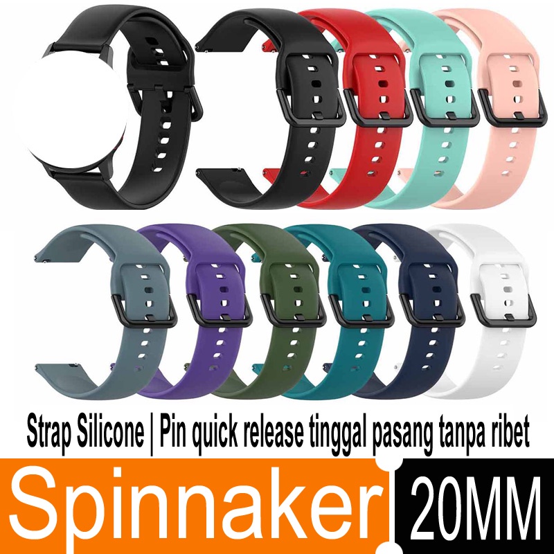 Strap Silikone Spinnaker ukuran 20mm