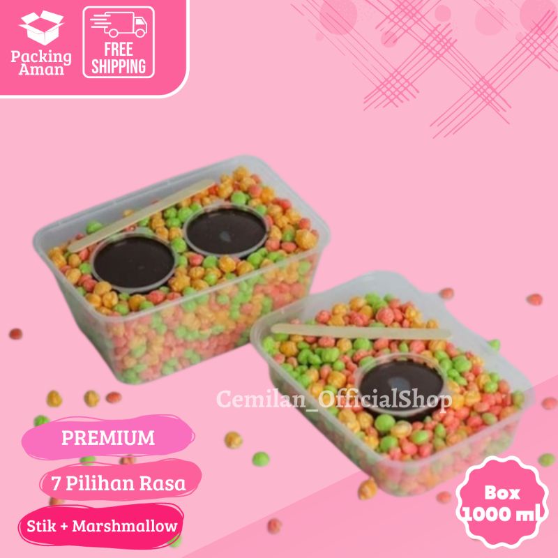 

Nyamnyam Crispy Box 1000ml Extra Saus