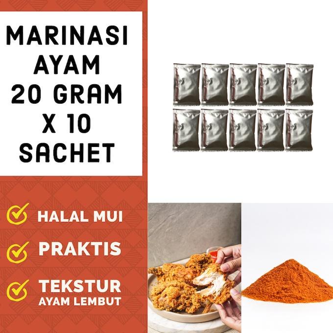 

FLASH SALE Marinasi Fried Chicken 10 pack kecil gas !!