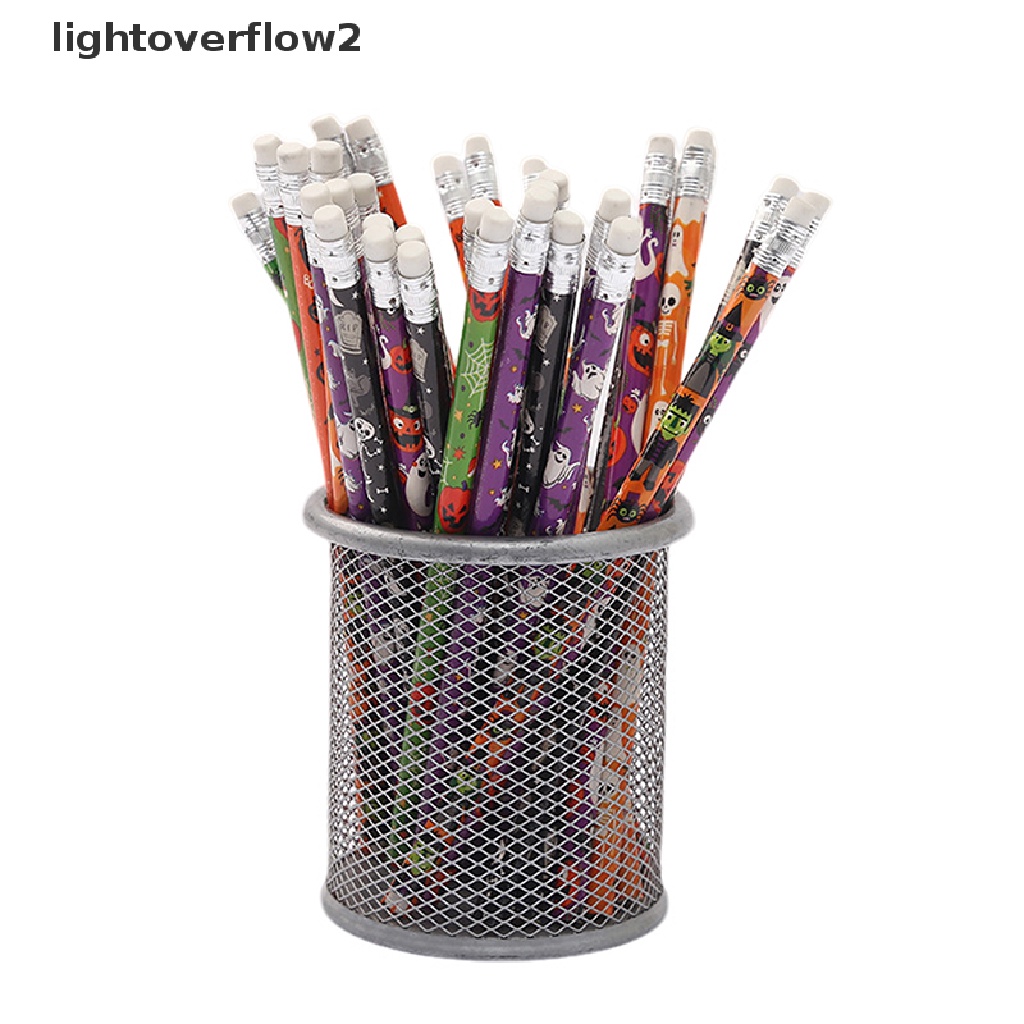 (lightoverflow2) 10pcs / Set Pensil Motif Halloween Untuk Hadiah Anak