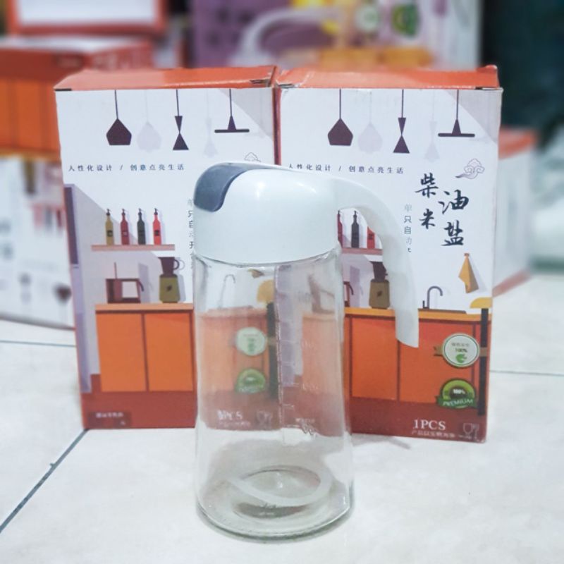 BOTOL MINYAK GORENG KACA 500 ML