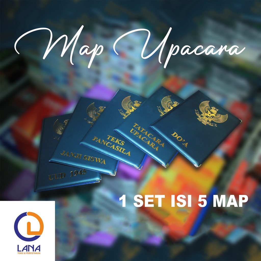 

MAP UPACARA 1 SET | percetakan lana