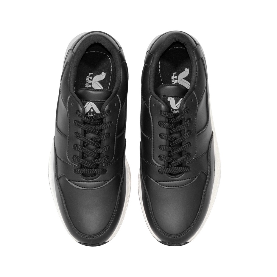 ACE BLACK | ManNeedMe x Lvnatica | Sepatu Sneakers Pria Sepatu Casual Pria ORIGINAL