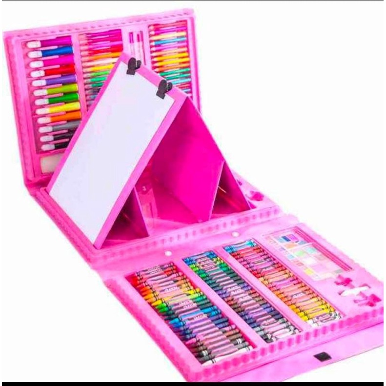 

Alat mewarnai krayon set ARTSET 208 pcs pewarna