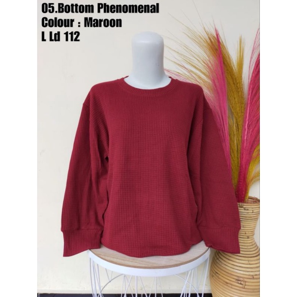 bottom phenomenal non busui/bottom sweater original/brand matahari