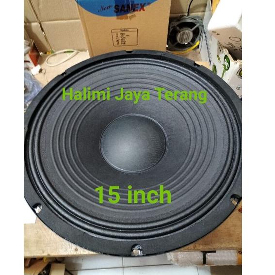Baru.. Speaker 15 inch Speaker blackspider  bass subwoofer spull 3 inch bukan  HJH