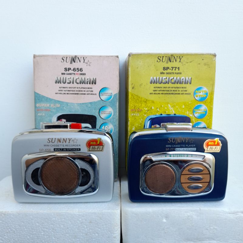 borongan walkman sunny jadul vintage no walkman sony aiwa sanyo kaset pita