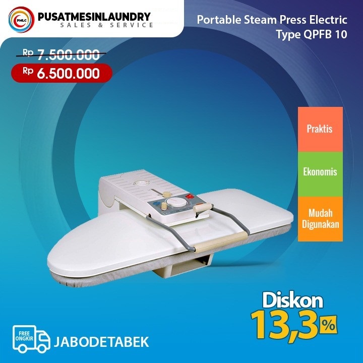 Jual Portable Steam Press Electric Type QPFB10 Shopee Indonesia