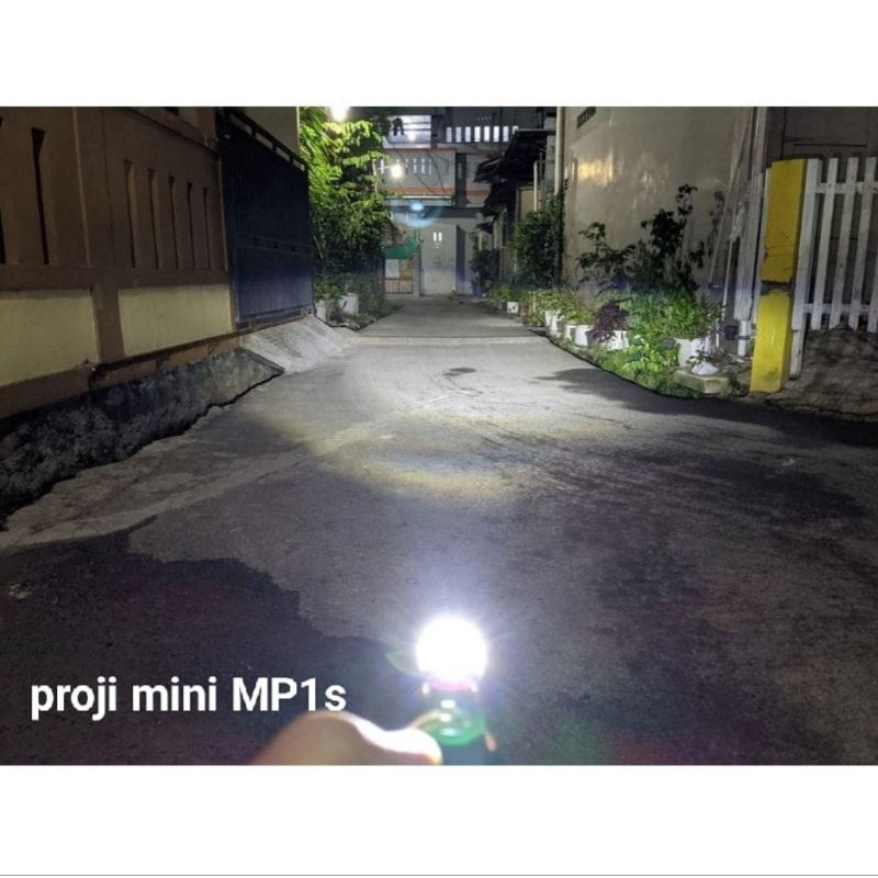 LAMPU LED UTAMA MOTOR MINI PROJECTOR MP1S MP1 30WATT 9NINE LUMINOS SUPER TERANG