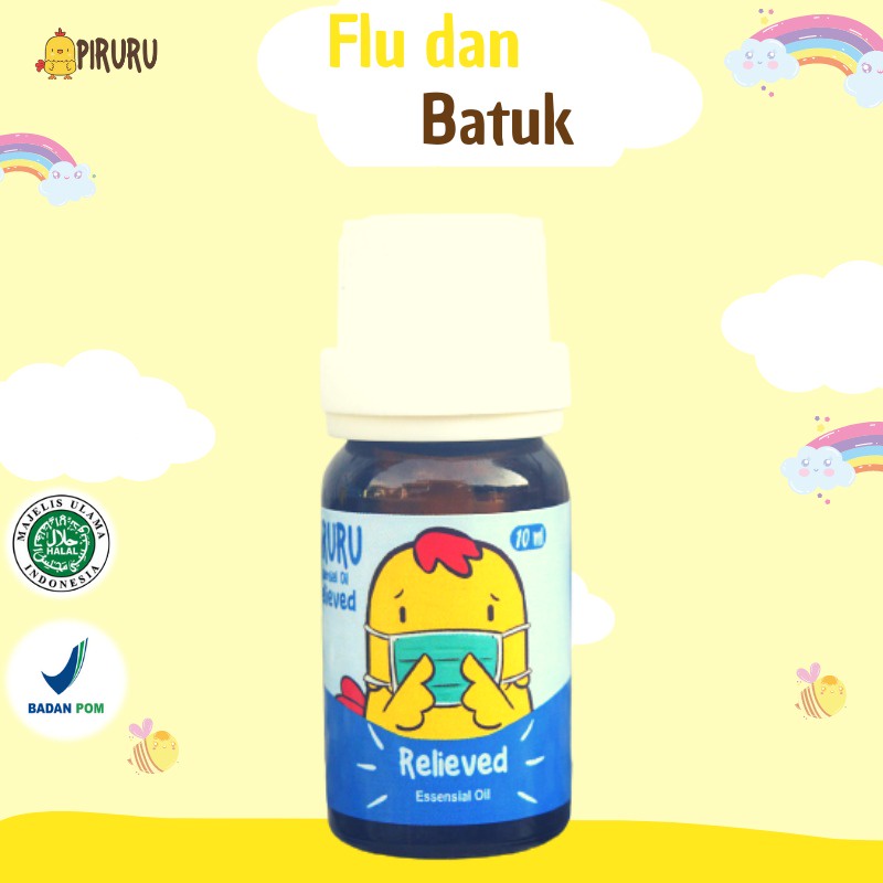 Piruru Essential Oil Relieved Batuk Pilek Diffuser Humidifier Essentials Oil Pure Minyak Esensial Oi