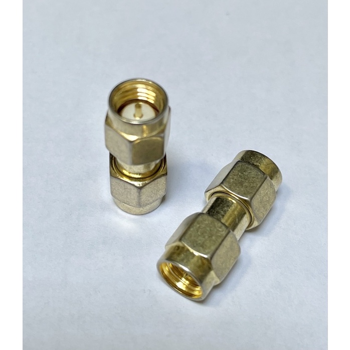Konektor HT sma male to sma male bisa untuk sambungan antena ht