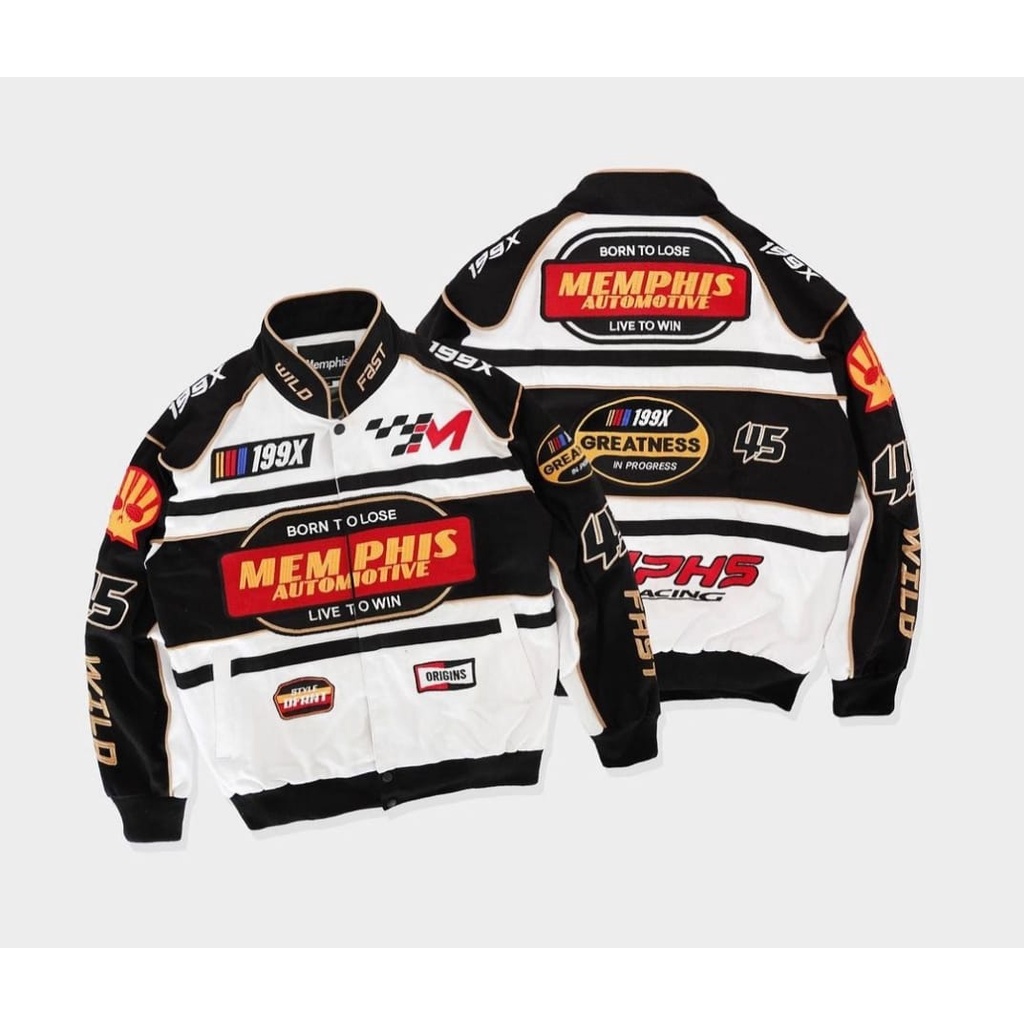 Jaket Nascar Memphis Wildfast Fullprint