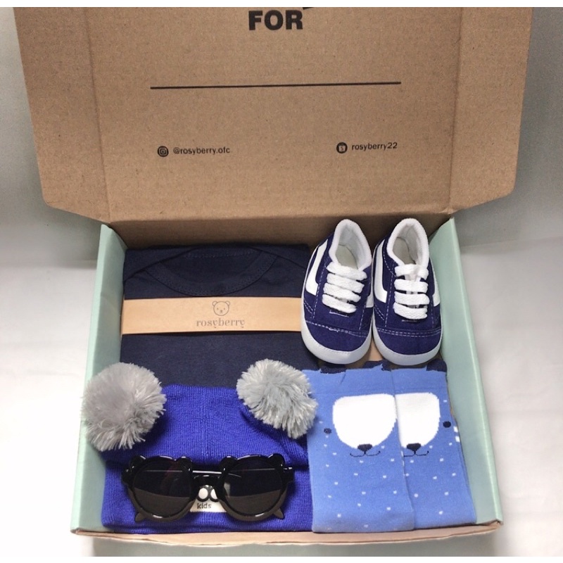 hampers bayi newborn / set hampers box / giftbox newborn / hampers newborn unisex