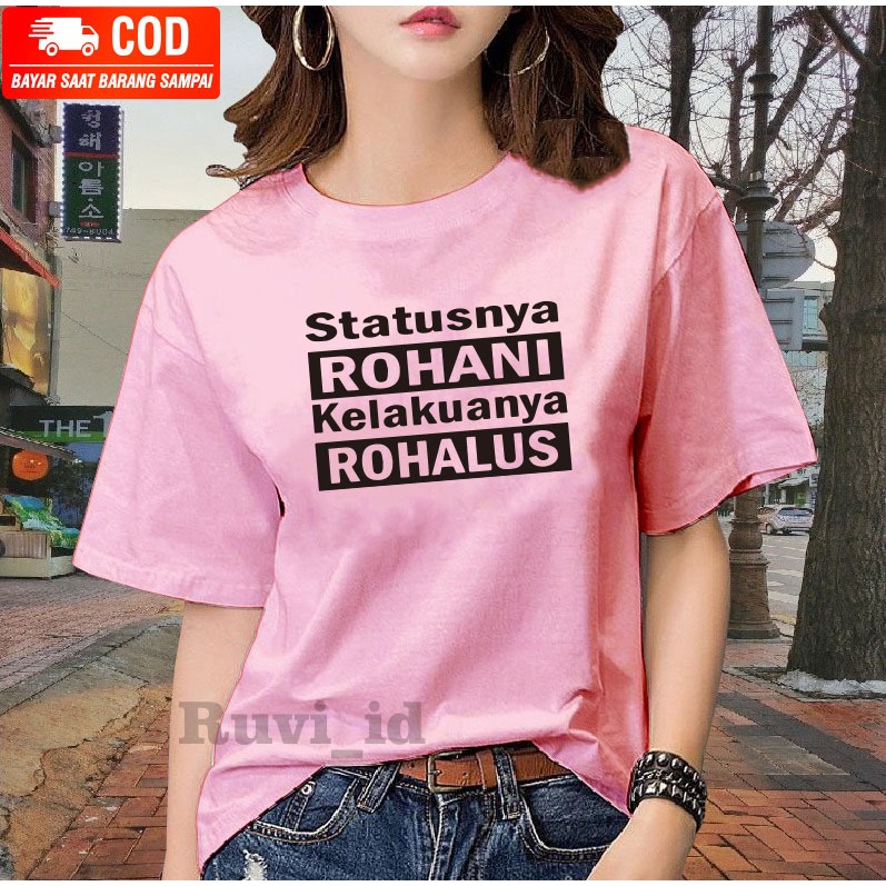 Ruvi_id-BELI 3 KAOS GRATIS HEADSET / KAOS KATA-KATA KEKINIAN / KAOS WANITA / KAOS PRIA / KAOS KATUN COMBED 30s / KAOS DISTRO / KAOS KOREAN STYLE / KAOS OBLONG / BLUS / T-SHIRT / KAOS WANITA IMPORT / KAOS REMAJA / KAOS OVERSIZE / KAOS TERLARIS / KAOS MURAH