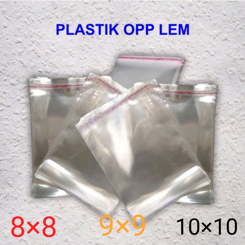 Jual Plastik Opp Lem Plastik Jajan Shopee Indonesia 0076