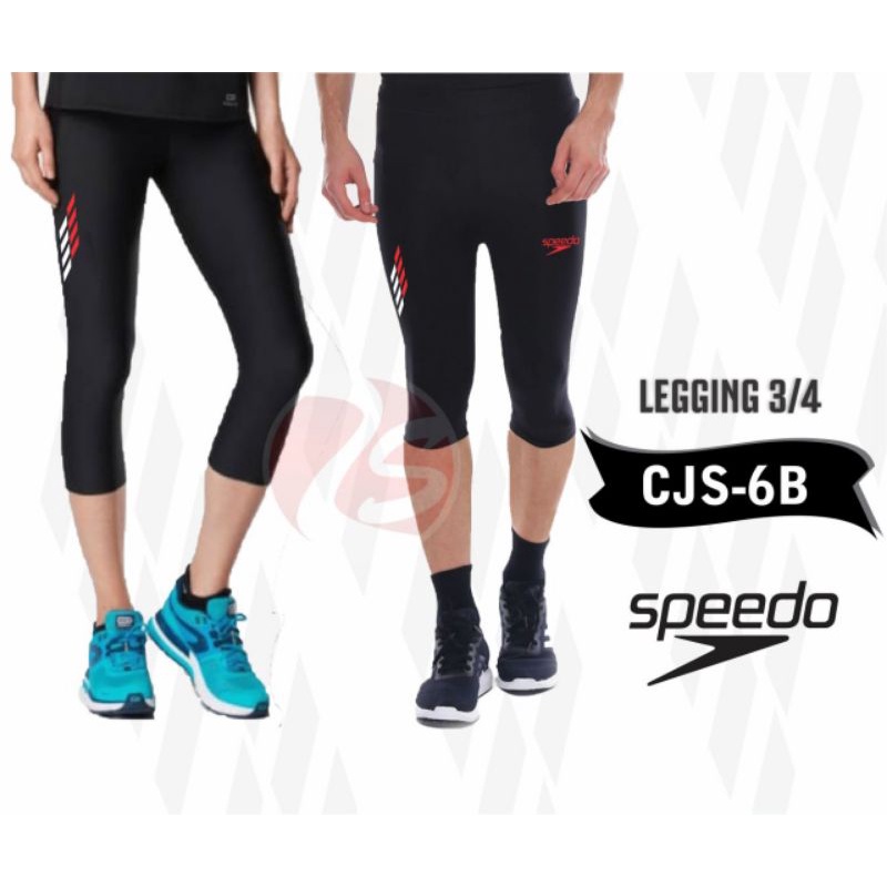 Celana renang 7/8 celana diving murah motif sporty bawahan olahraga pria wanita dalaman muslimah celana leging 68cm baselayer manset celana renang ada tali