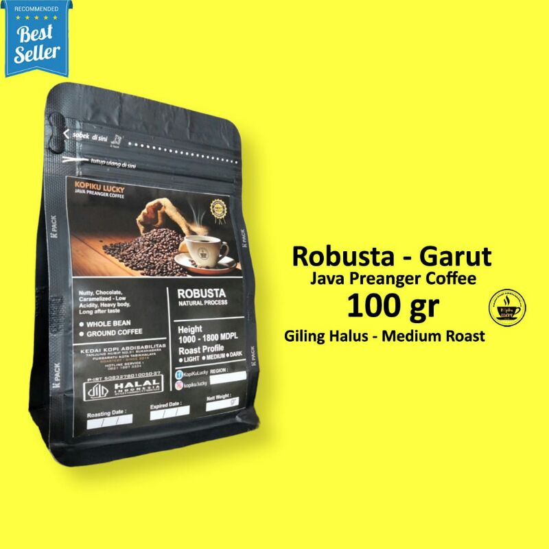 

Kopi Robusta Garut Java Preanger 100gr